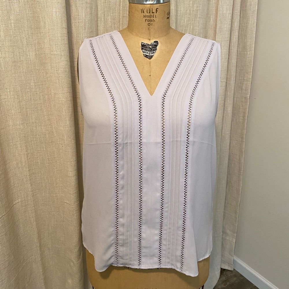 ANN TAYLOR Lilac Tank Blouse